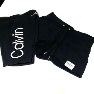Calvin Klein Performance Black Shorts Bundle set of two pair